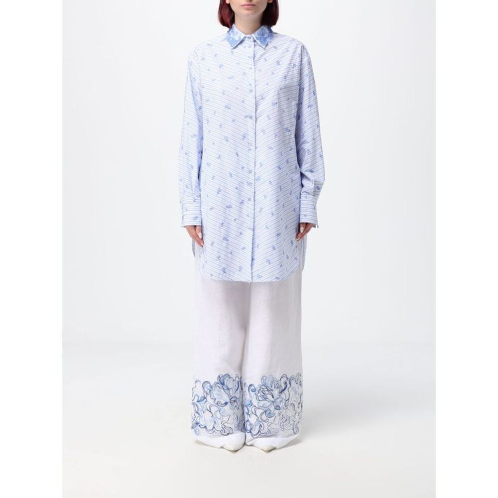 Ermanno Scervino Shirt Woman Blue